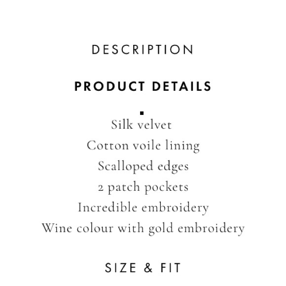 SOLD💫 Chasing Unicorns Proud Mary Silk Embroidered Housecoat OS - Picture 16 of 17